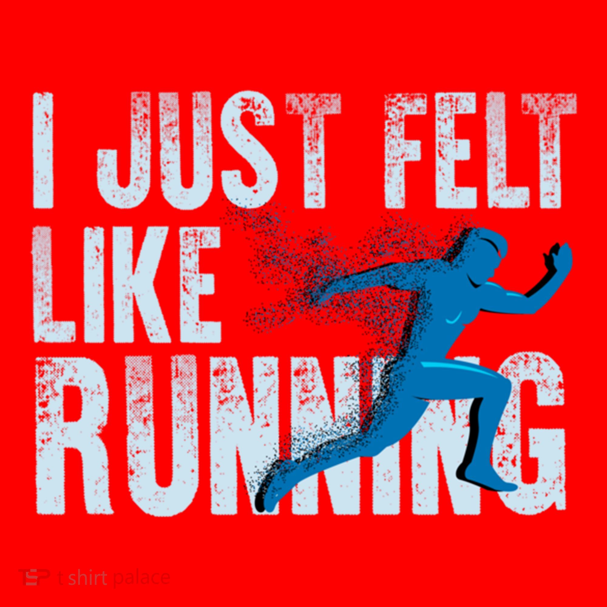 Funny Cross Country Gift I Just Felt Like Running Meaningful Gift Santa Hat