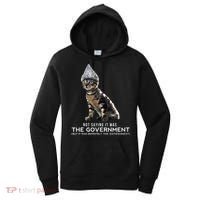 Funny Conspiracy Cat Tin Foil Hat Government Gift Women's Hoodie thumb 0