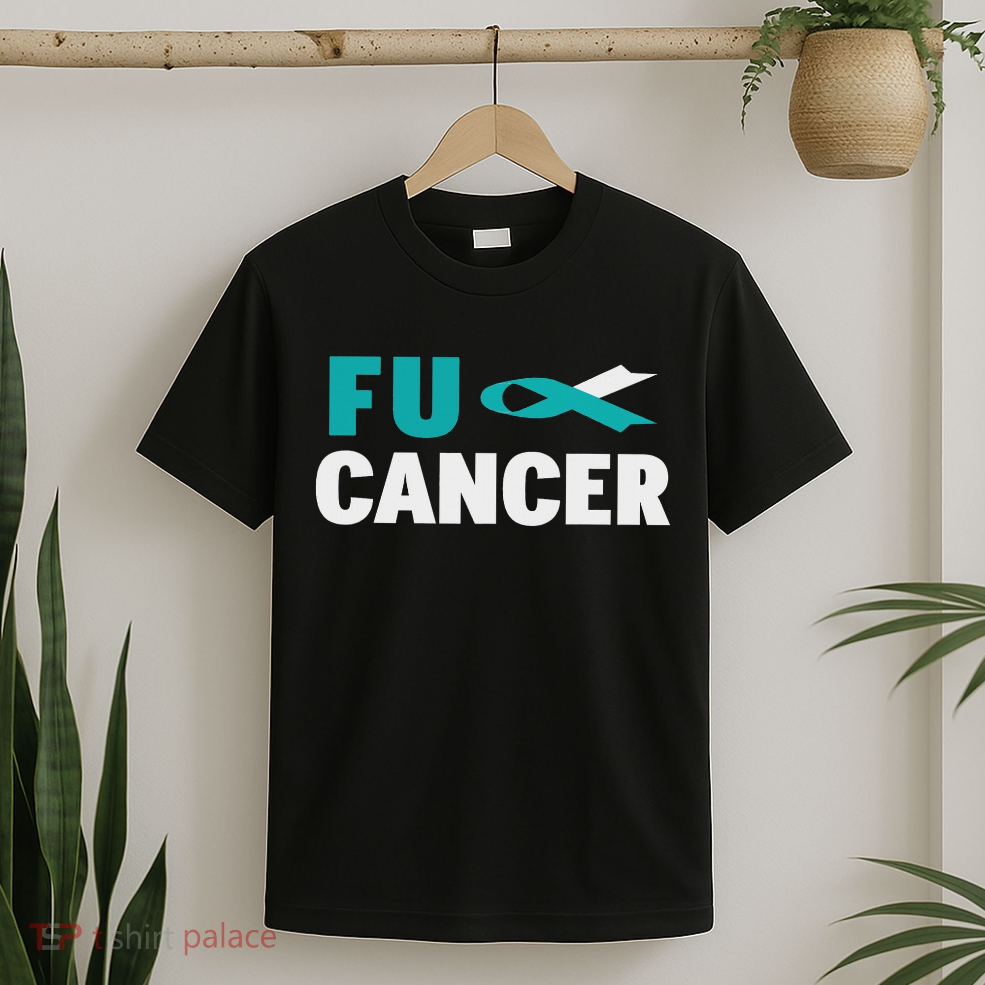 Fuck Cervical Cancer Cervical Cancer Awareness T-Shirt