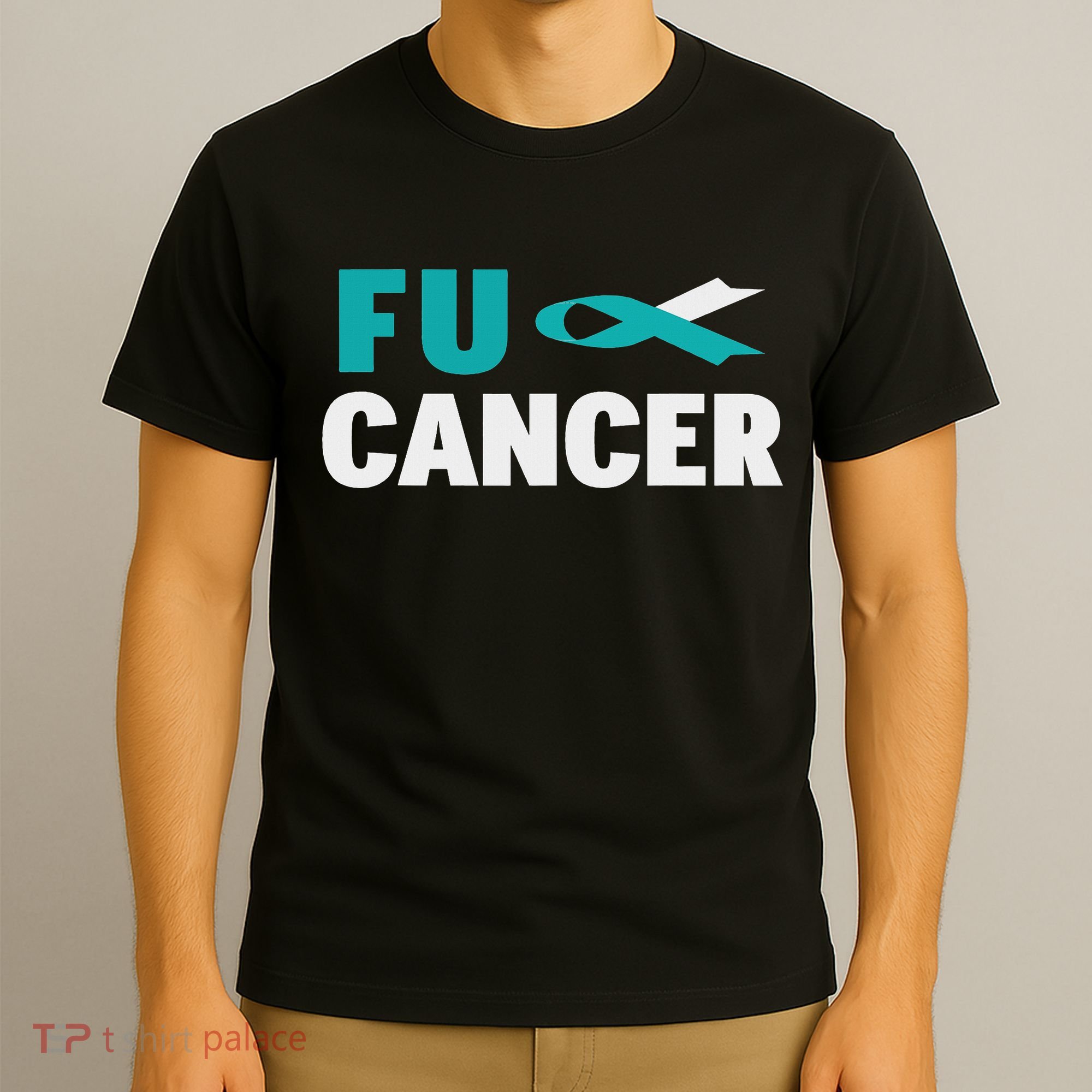 Fuck Cervical Cancer Cervical Cancer Awareness T-Shirt