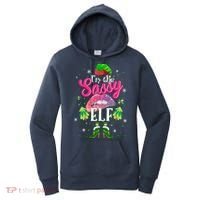 Funny Christmas Clothing I'm The Sassy Elf Tee Xmas Boys Women's Hoodie thumb 0
