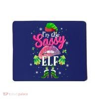 Funny Christmas Clothing I'm The Sassy Elf Tee Xmas Boys Mousepad thumb 0