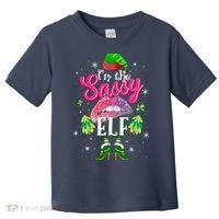 Funny Christmas Clothing I'm The Sassy Elf Tee Xmas Boys Toddler T-Shirt thumb 0