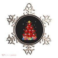 Funny Crab Christmas Tree Lights With Santa Hat Ornament thumb 0