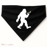 Funny Cicada Comeback 2024 Bigfoot Catching Cicada Gift USA-Made Doggie Bandana thumb 0