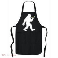 Funny Cicada Comeback 2024 Bigfoot Catching Cicada Gift Apron thumb 0