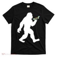 Funny Cicada Comeback 2024 Bigfoot Catching Cicada Gift T-Shirt thumb 0