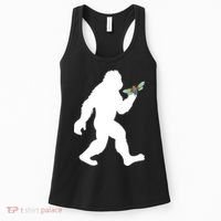 Funny Cicada Comeback 2024 Bigfoot Catching Cicada Gift Women's Tank Top thumb 0
