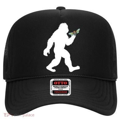Funny Cicada Comeback 2024 Bigfoot Catching Cicada Gift Hat
