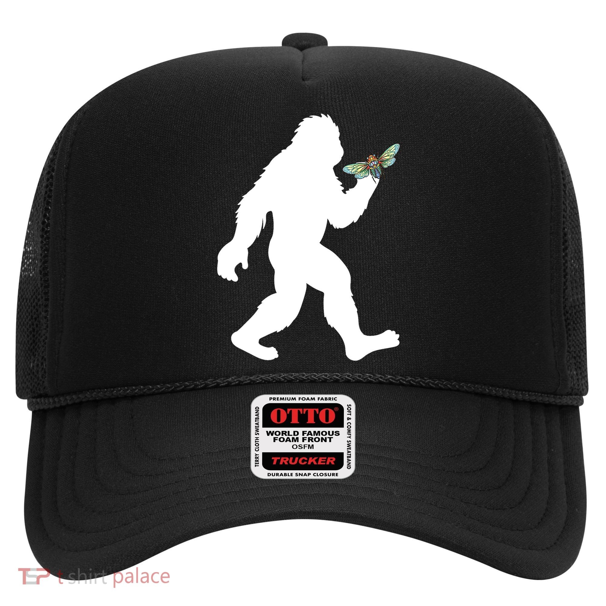 Funny Cicada Comeback 2024 Bigfoot Catching Cicada Gift Hat