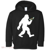 Funny Cicada Comeback 2024 Bigfoot Catching Cicada Gift Toddler Hoodie thumb 0