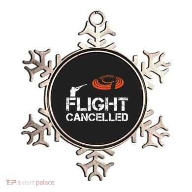 Flight Cancelled Clay Shooting Skeet Trap Shooting Ornament