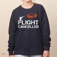 Flight Cancelled Clay Shooting Skeet Trap Shooting Women's Sweatshirt thumb 0