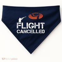 Flight Cancelled Clay Shooting Skeet Trap Shooting USA-Made Doggie Bandana thumb 0