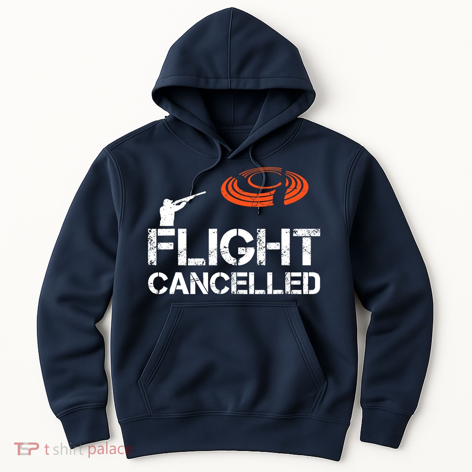 Flight Cancelled Clay Shooting Skeet Trap Shooting Hoodie