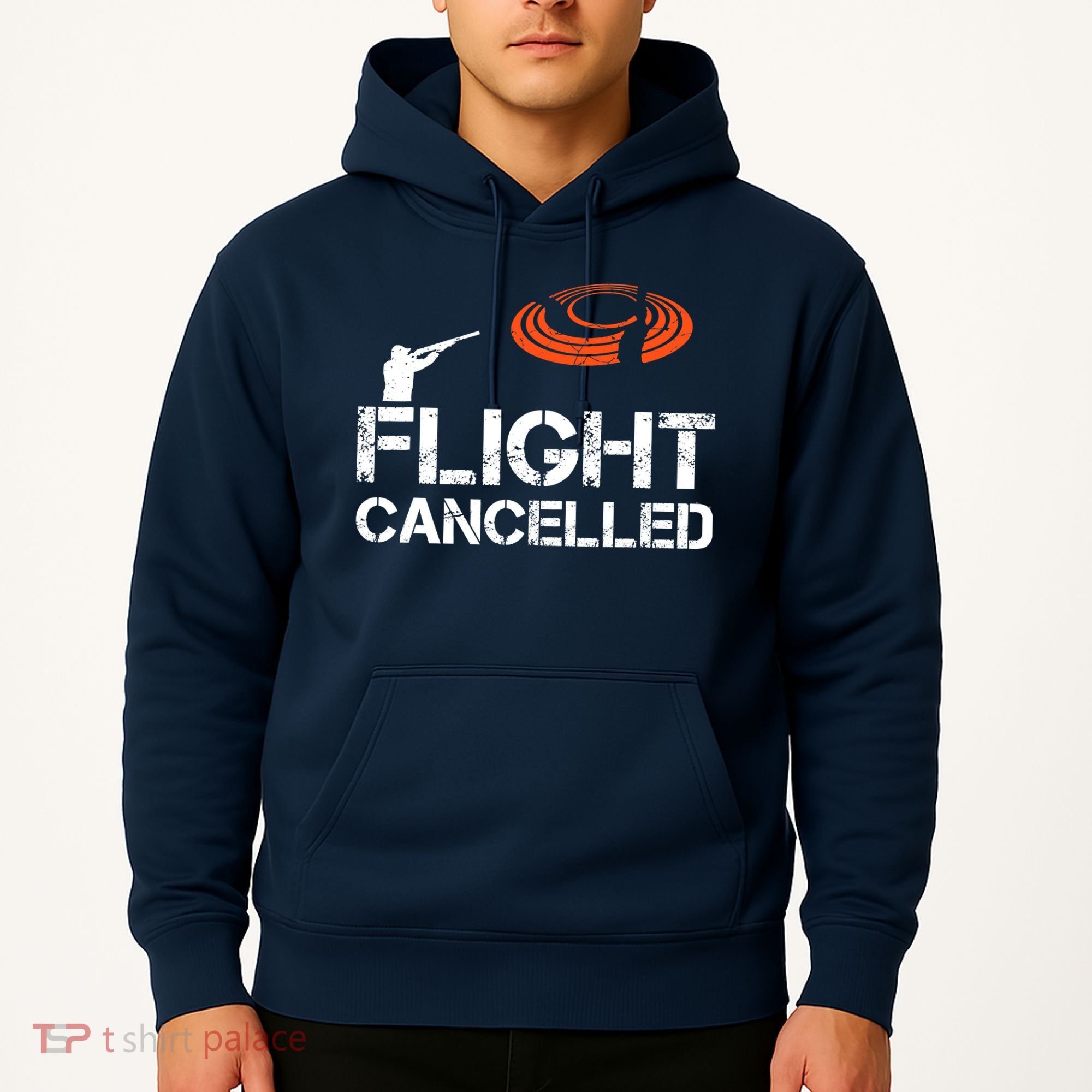 Flight Cancelled Clay Shooting Skeet Trap Shooting Hoodie