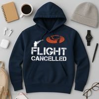 Flight Cancelled Clay Shooting Skeet Trap Shooting Hoodie thumb 3