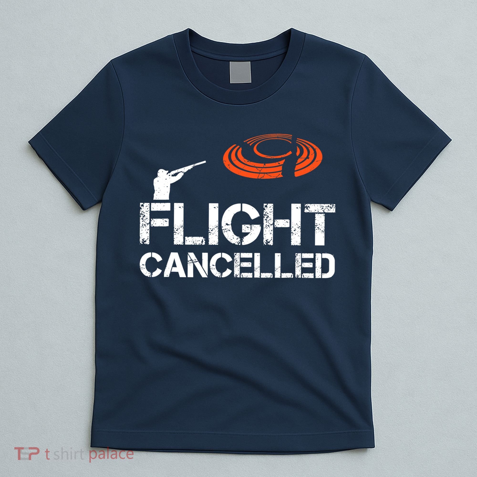 Flight Cancelled Clay Shooting Skeet Trap Shooting T-Shirt