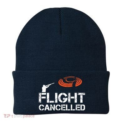 Flight Cancelled Clay Shooting Skeet Trap Shooting Beanie