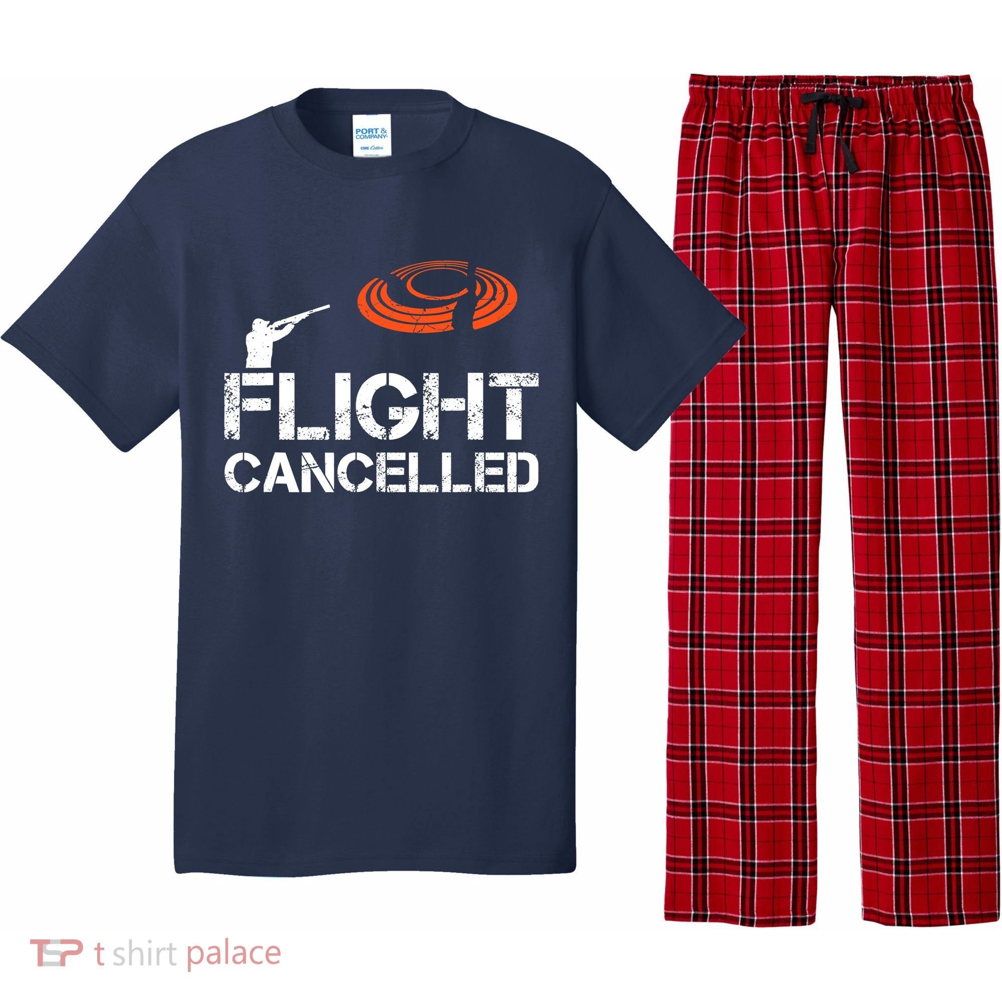 Flight Cancelled Clay Shooting Skeet Trap Shooting Pajama Set