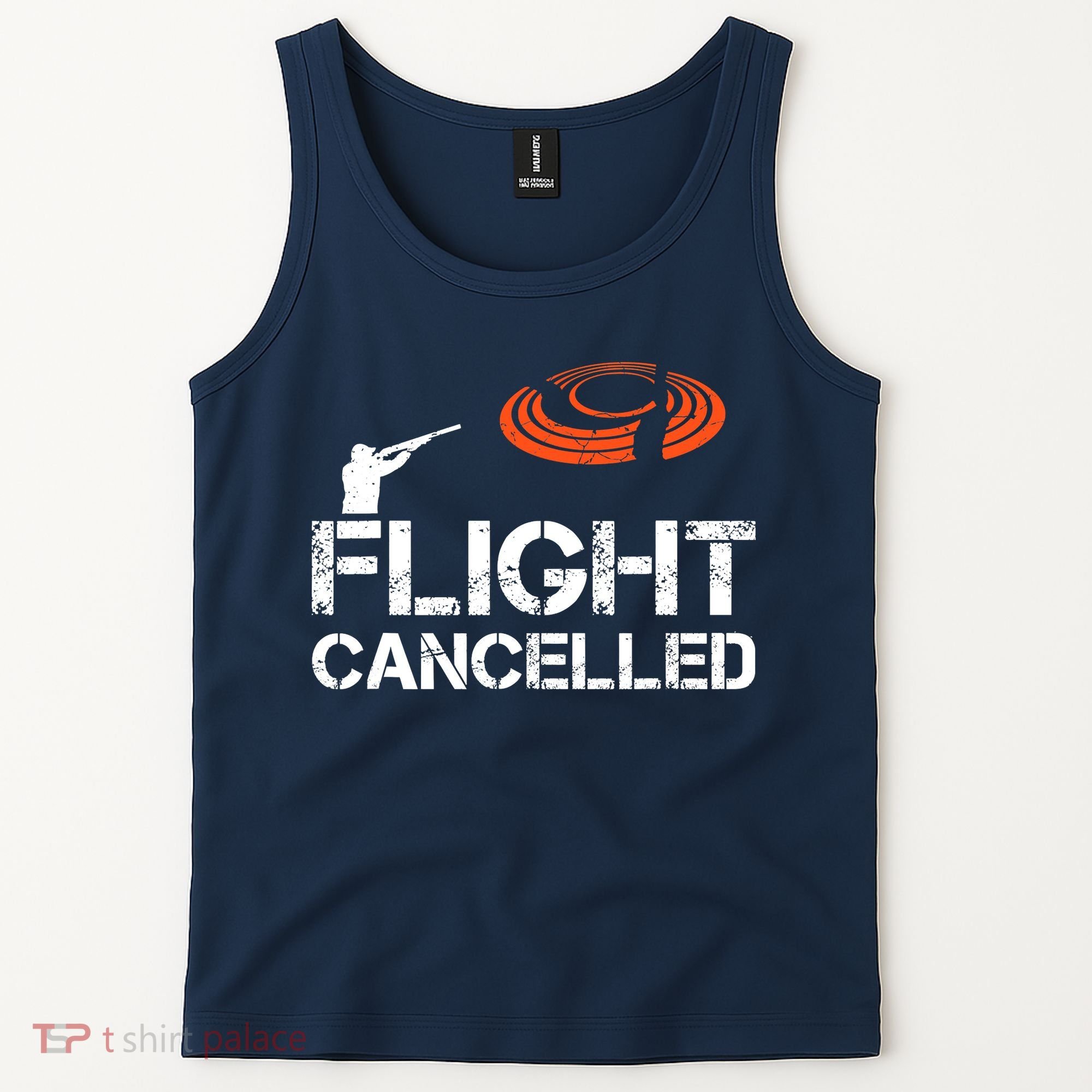 Flight Cancelled Clay Shooting Skeet Trap Shooting Tank Top
