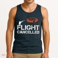 Flight Cancelled Clay Shooting Skeet Trap Shooting Tank Top thumb 3