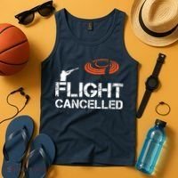 Flight Cancelled Clay Shooting Skeet Trap Shooting Tank Top thumb 4