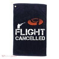 Flight Cancelled Clay Shooting Skeet Trap Shooting Golf Towel thumb 0