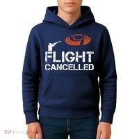 Flight Cancelled Clay Shooting Skeet Trap Shooting Kids Hoodie thumb 4