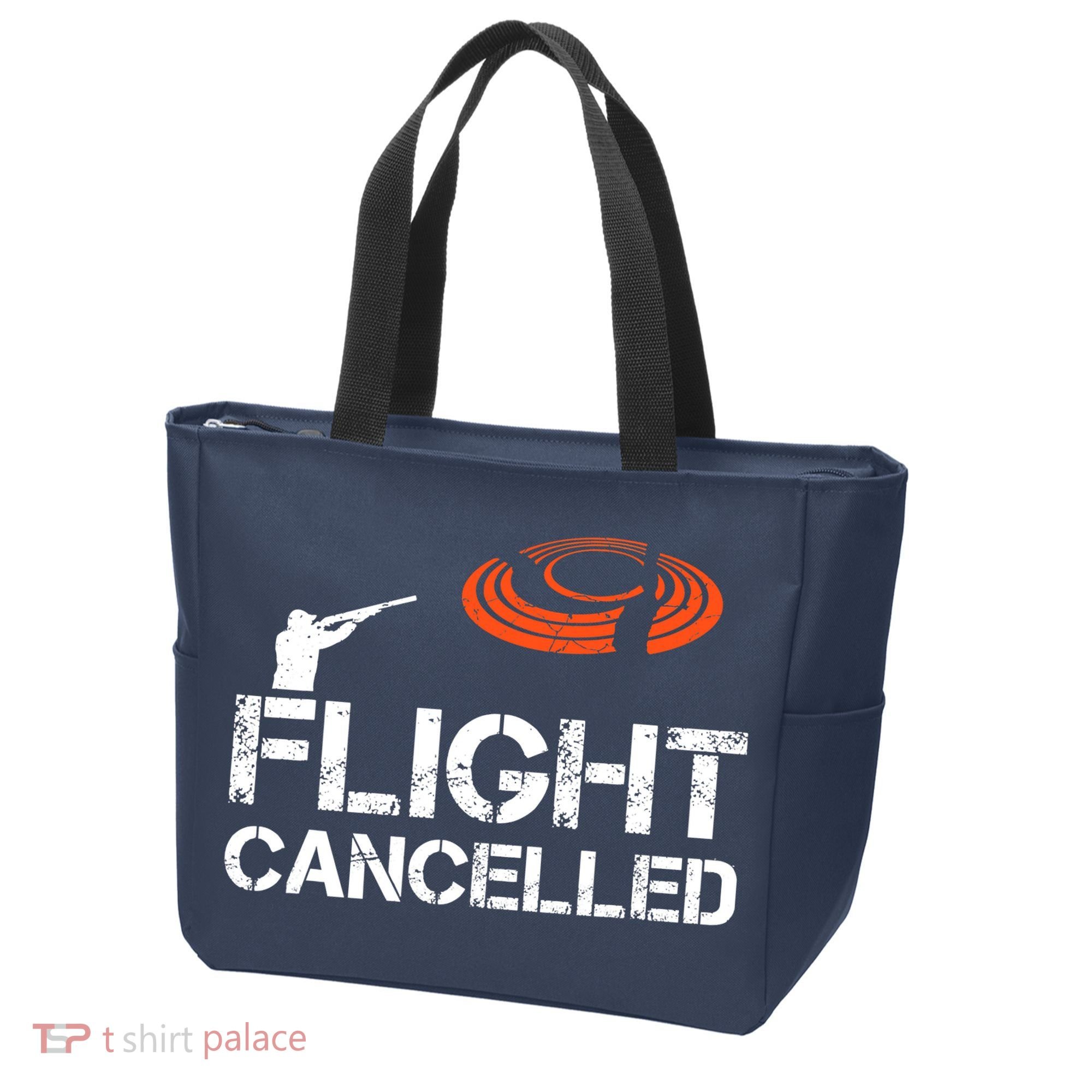 Flight Cancelled Clay Shooting Skeet Trap Shooting Tote Bag