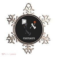 Funny Checkmate Chess Basketball Game Board King Pawn Piece Ornament thumb 0
