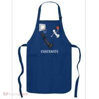 Funny Checkmate Chess Basketball Game Board King Pawn Piece Apron thumb 0