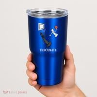 Funny Checkmate Chess Basketball Game Board King Pawn Piece Tumbler thumb 2