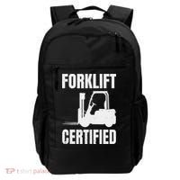 Forklift Certified Certified Forklift Driver Lift Truck Backpack thumb 0