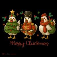 Funny Christmas Chicken Merry Cluckmas Coffee Mug thumb 5
