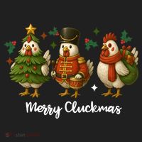 Funny Christmas Chicken Merry Cluckmas Hat thumb 2