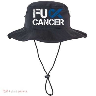 Fuck Cancer Colon Cancer Support Gift Bucket Hat