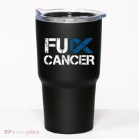 Fuck Cancer Colon Cancer Support Gift Tumbler thumb 0