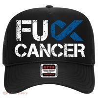 Fuck Cancer Colon Cancer Support Gift Hat thumb 0