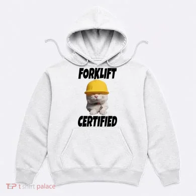Forklift Certified Cat Hoodie