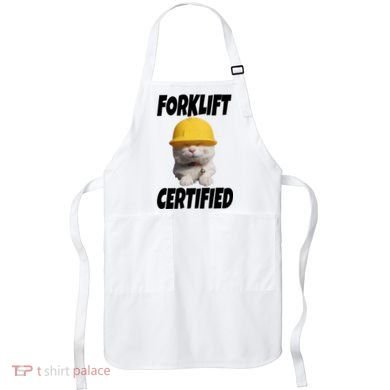 Forklift Certified Cat Apron