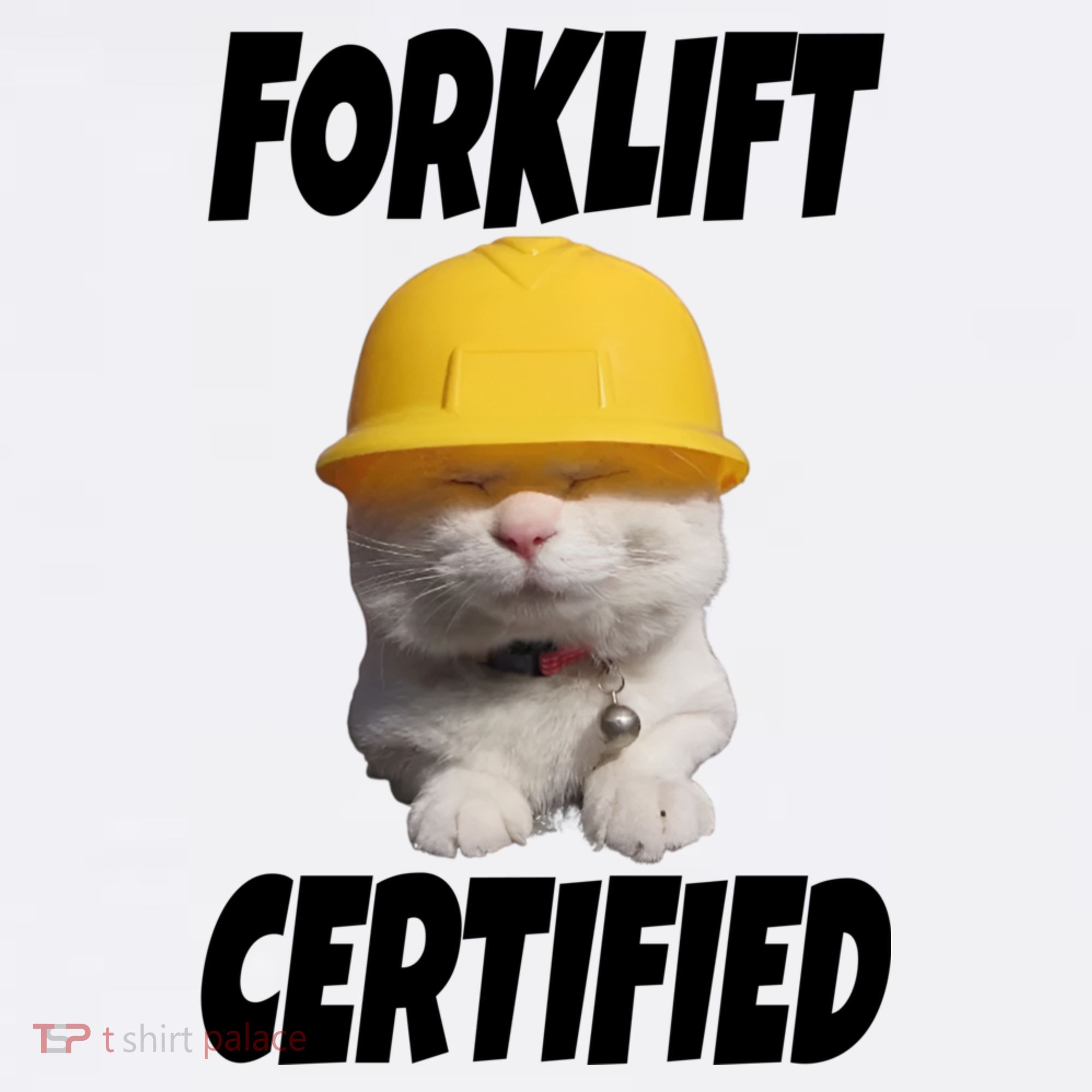 Forklift Certified Cat Apron
