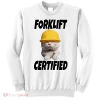 Forklift Certified Cat Sweatshirt thumb 0