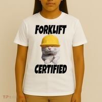 Forklift Certified Cat T-Shirt thumb 4
