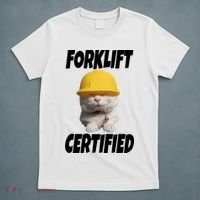 Forklift Certified Cat T-Shirt thumb 5