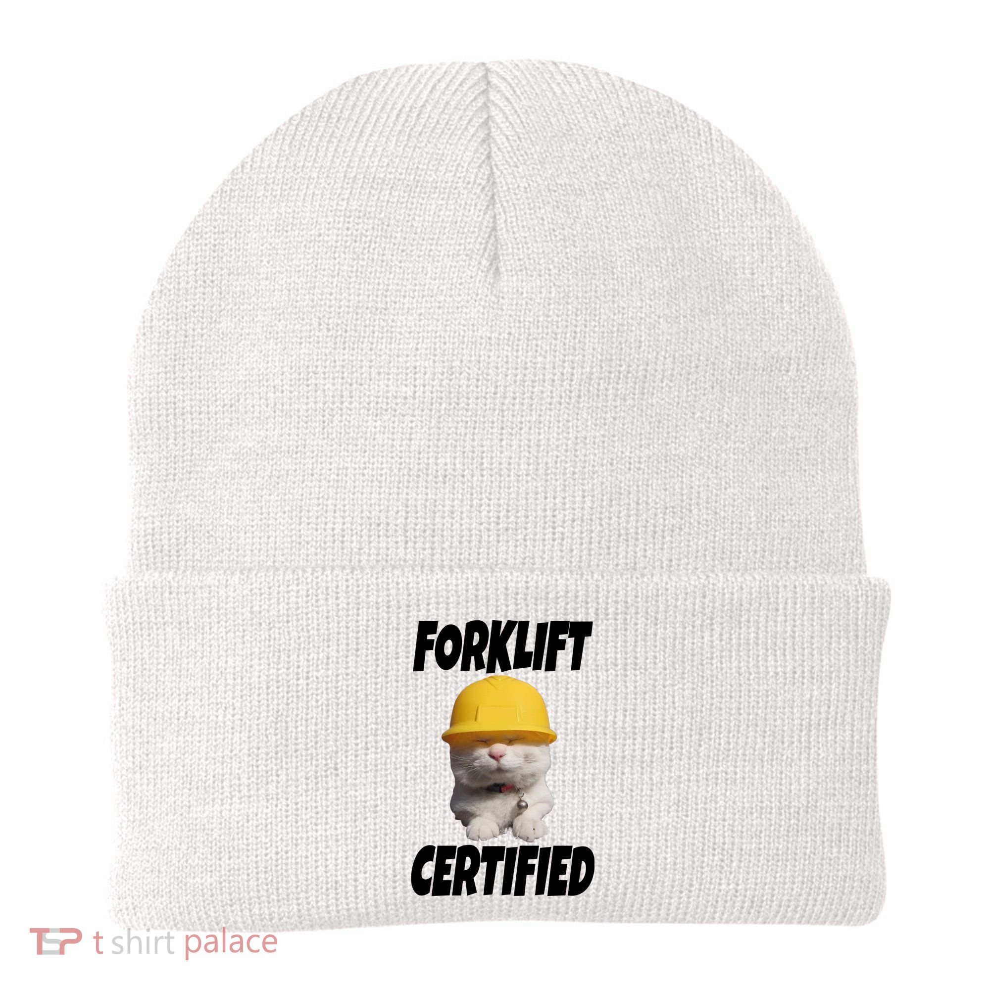 Forklift Certified Cat Beanie