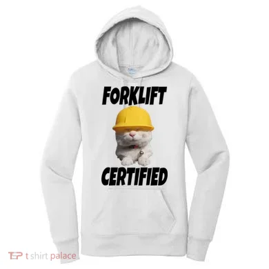Forklift Certified Cat Women's Hoodie