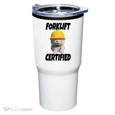 Forklift Certified Cat Tumbler