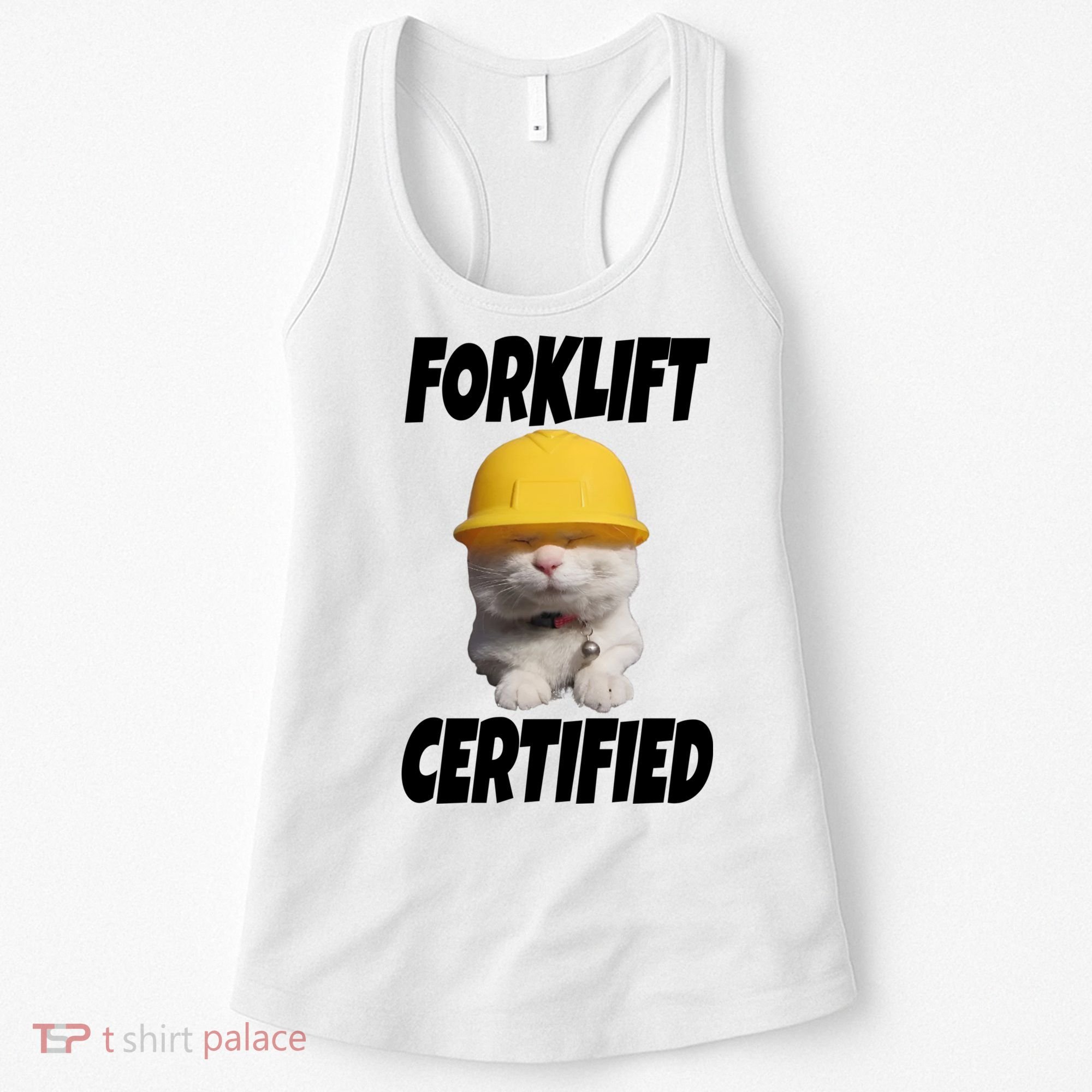 Forklift Certified Cat Women's Tank Top