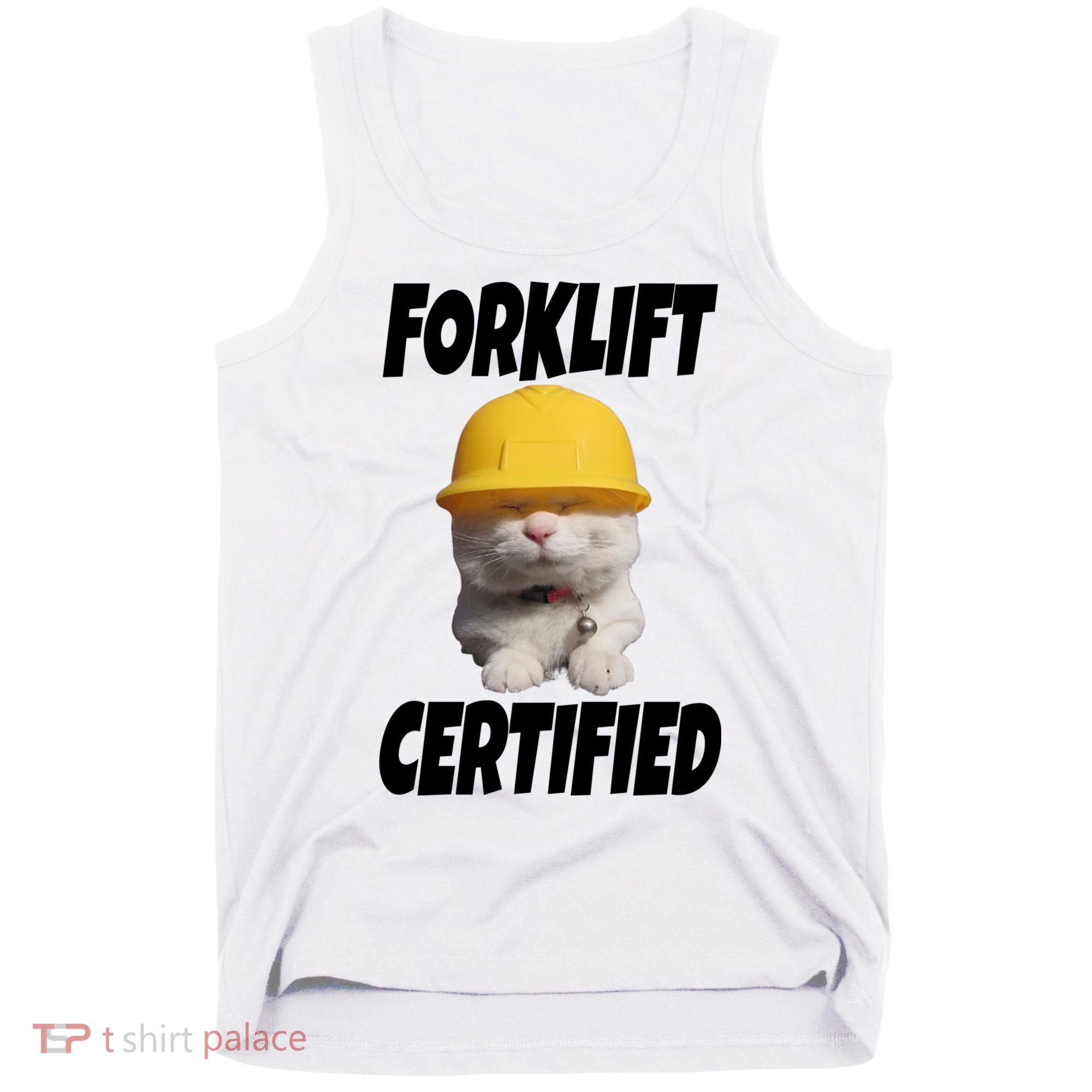Forklift Certified Cat Tank Top